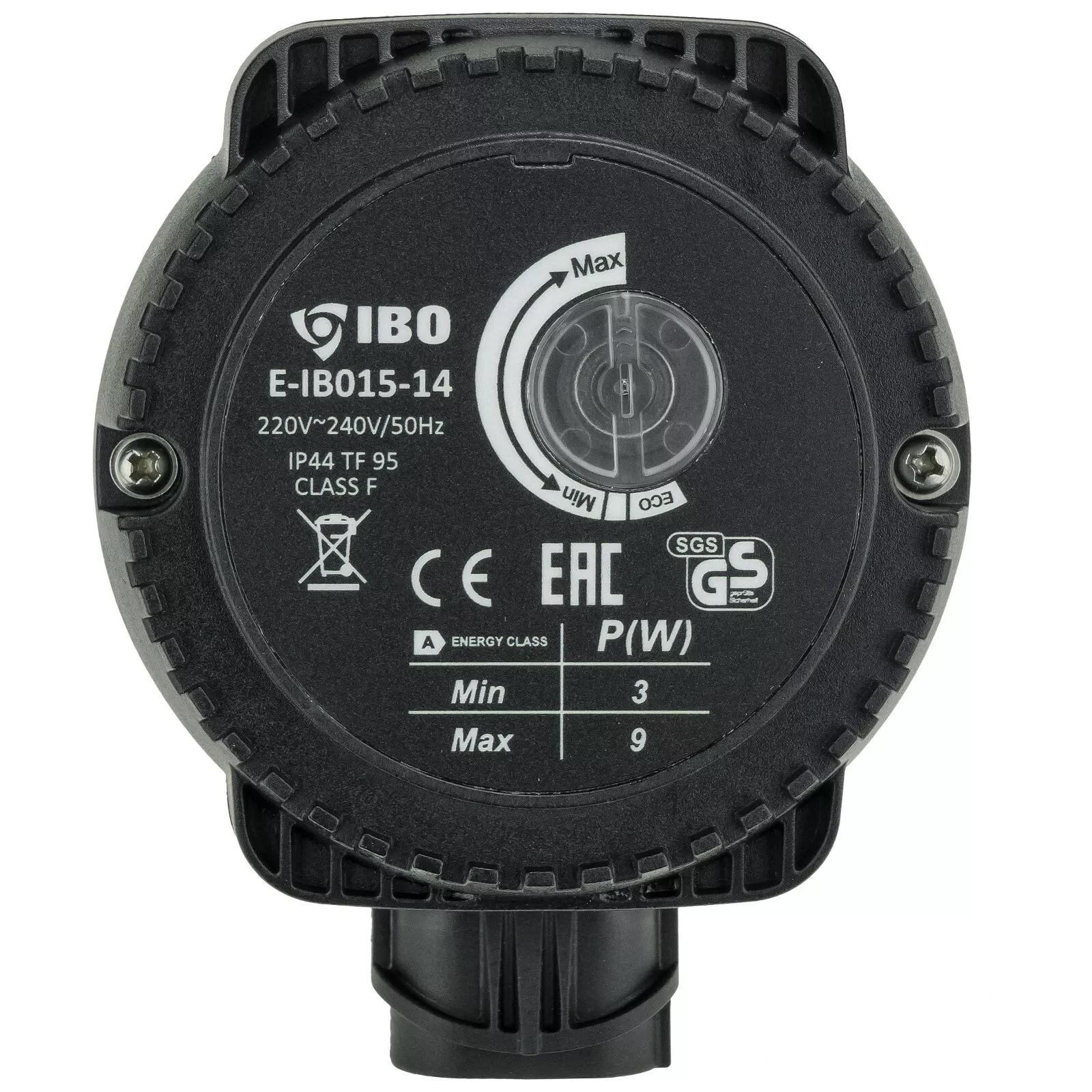 Енергоспестяваща циркулационна помпа E-IBO 15-14, 9 W, 1.2 м, 12 л./мин, енергиен клас А - RV95 - Image 2